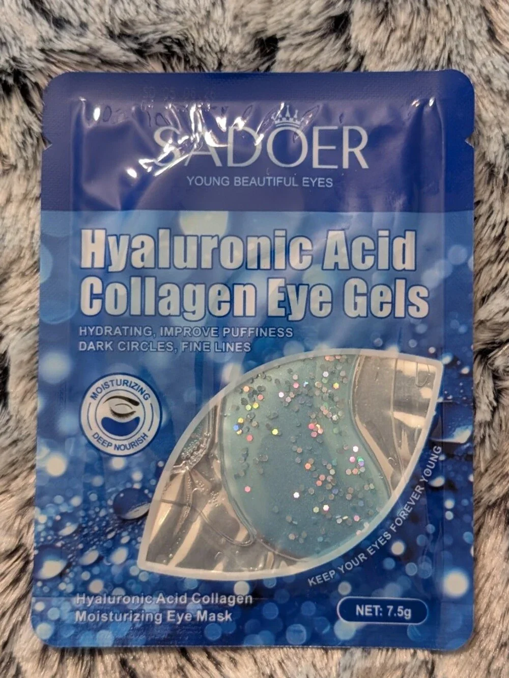 Hydrating Under Eye Gel Patches - Pink, Teal, Blue, Purple Variety
